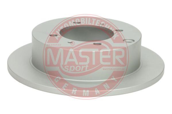 Master-sport 24011002401-PCS-MS Rear brake disc, non-ventilated 24011002401PCSMS