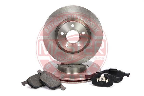 Master-sport 202501620 Front ventilated brake discs with pads, set 202501620