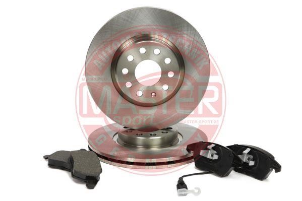 Master-sport 202501581 Front ventilated brake discs with pads, set 202501581