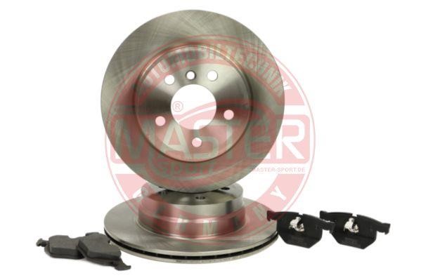 Master-sport 202002060 Rear ventilated brake discs with pads, set 202002060