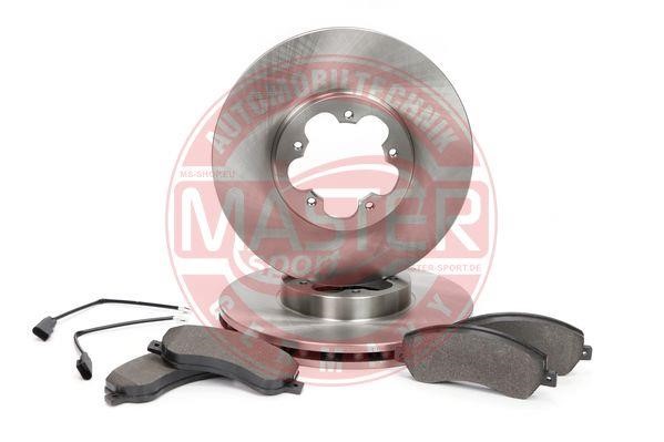 Master-sport 202801570 Front ventilated brake discs with pads, set 202801570