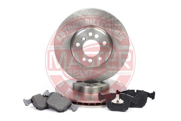 Master-sport 203001090 Front ventilated brake discs with pads, set 203001090