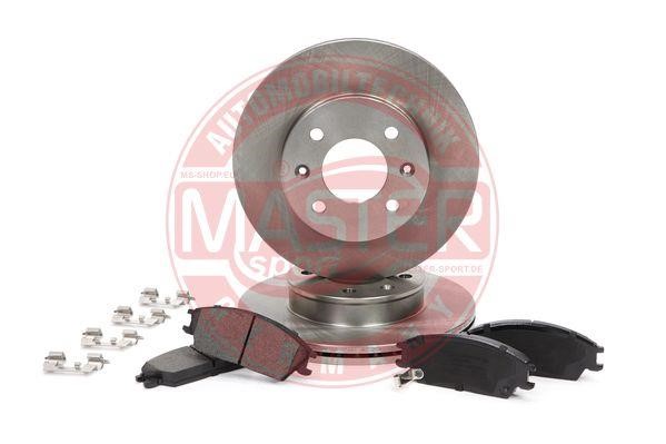 Master-sport 201901150 Front ventilated brake discs with pads, set 201901150