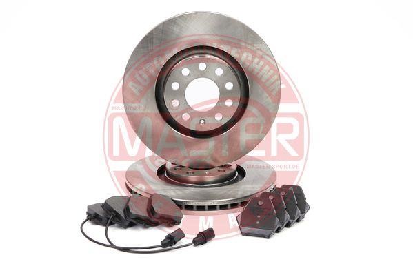 Master-sport 203001131 Front ventilated brake discs with pads, set 203001131