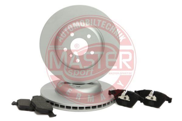 Master-sport 203002180 Front ventilated brake discs with pads, set 203002180