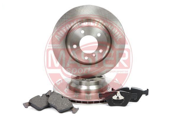 Master-sport 202402000 Front ventilated brake discs with pads, set 202402000