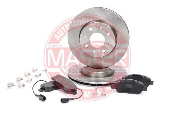 Master-sport 202001840 Front ventilated brake discs with pads, set 202001840