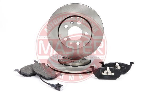 Master-sport 202201510 Front ventilated brake discs with pads, set 202201510