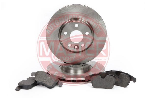 Master-sport 202801540 Front ventilated brake discs with pads, set 202801540