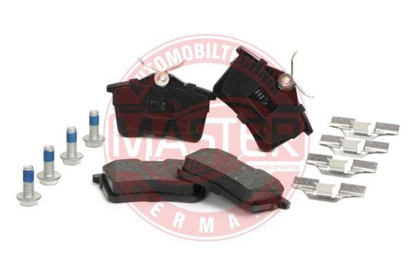 Rear disc brake pads, set Master-sport 13046027452N-SET-MS