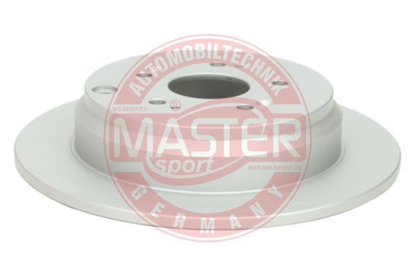 Master-sport 24010901511PCSMS Rear brake disc, non-ventilated 24010901511PCSMS