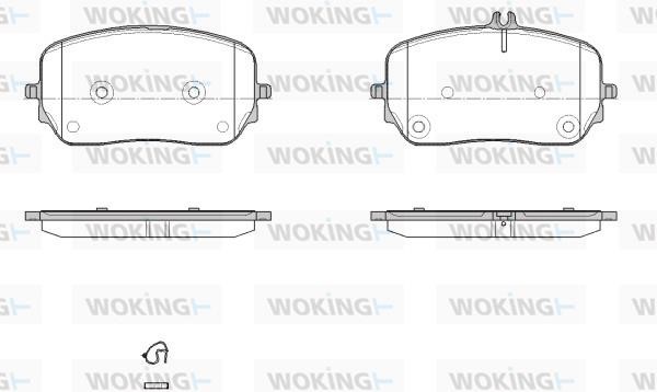 Woking P19793.00 Brake Pad Set, disc brake P1979300