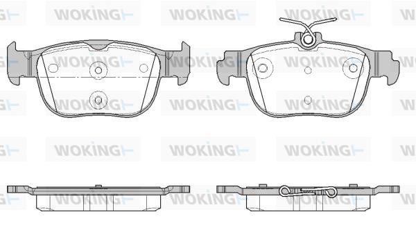 Woking P19973.00 Brake Pad Set, disc brake P1997300