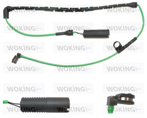 Woking 001136 Warning contact, brake pad wear 001136