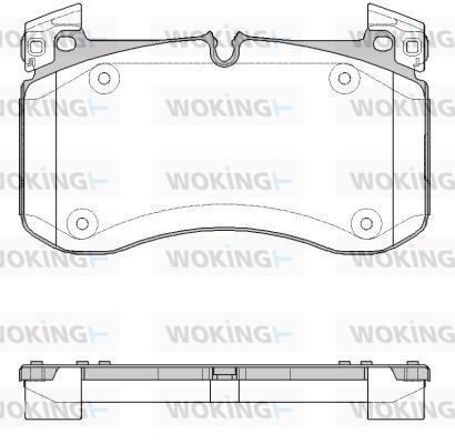 Woking P19403.00 Brake Pad Set, disc brake P1940300