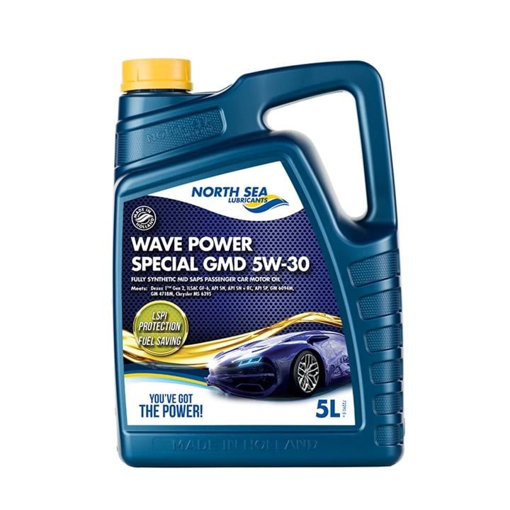 North Sea Lubricants 72290/4 Engine oil North Sea Lubricants Wave Power Excellence GMD 5W-30, 4L 722904