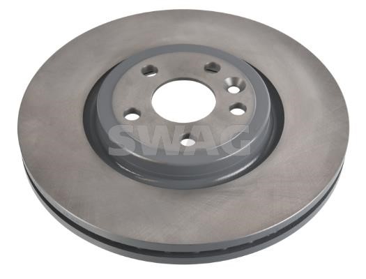 SWAG 33 10 2466 Front brake disc ventilated 33102466