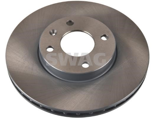 SWAG 33 10 0914 Front brake disc ventilated 33100914