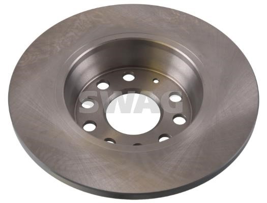 Unventilated brake disc SWAG 33 10 2465