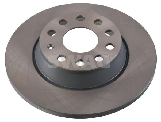 SWAG 33 10 2465 Unventilated brake disc 33102465 33102465 SWAG Unventilated brake disc