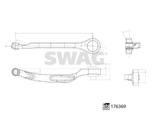 SWAG 33 10 3497 Track Control Arm 33103497