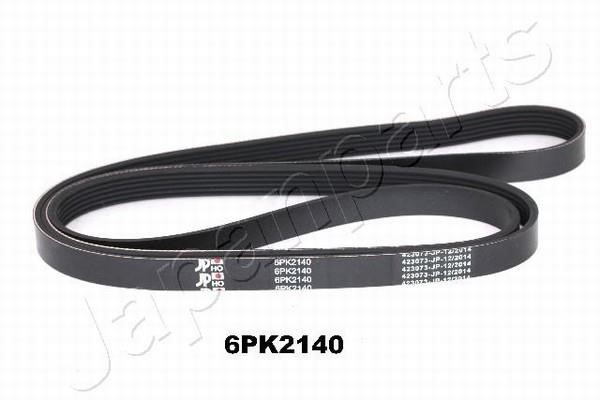 Japanparts DV-6PK2140 V-ribbed belt 6PK2140 DV6PK2140