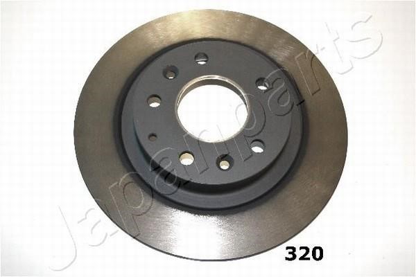 Japanparts DP-320 Rear brake disc, non-ventilated DP320