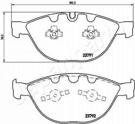 Buy Japanparts PA-0122AF at a low price in United Arab Emirates!