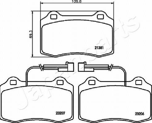 Buy Japanparts PA-0201AF at a low price in United Arab Emirates!