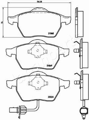 Buy Japanparts PA-0313AF at a low price in United Arab Emirates!