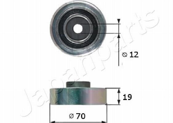 Japanparts RP-815 Bypass roller RP815