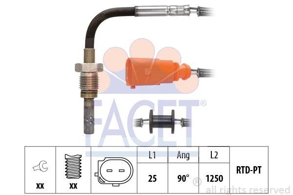 Facet 22.0280 Exhaust gas temperature sensor 220280