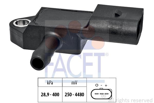 Facet 10.3327 Air Pressure Sensor, height adaptation 103327
