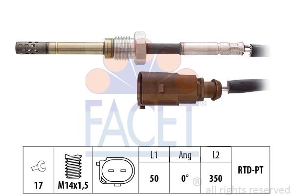 Facet 22.0264 Exhaust gas temperature sensor 220264