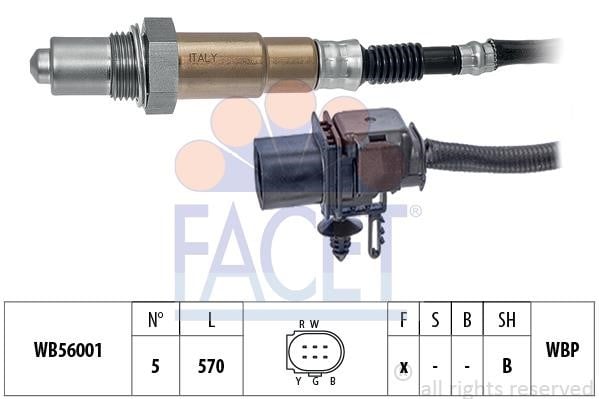 Facet 10.8437 Lambda sensor 108437