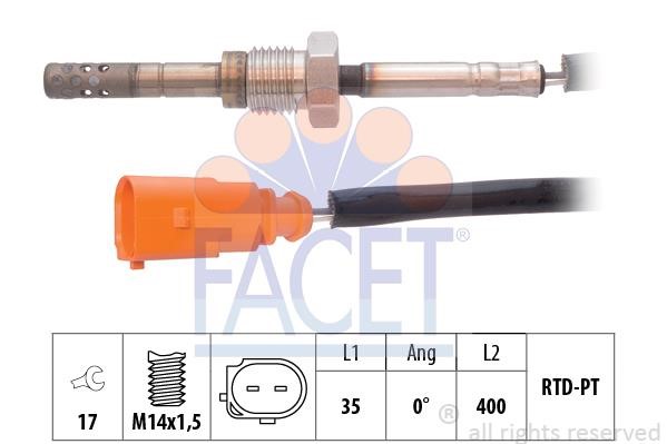 220158 Facet Exhaust gas temperature sensor