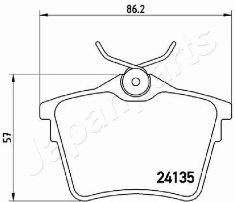 Buy Japanparts PP-0606AF at a low price in United Arab Emirates!