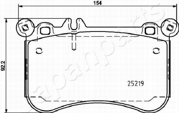 Buy Japanparts PA-0523AF at a low price in United Arab Emirates!