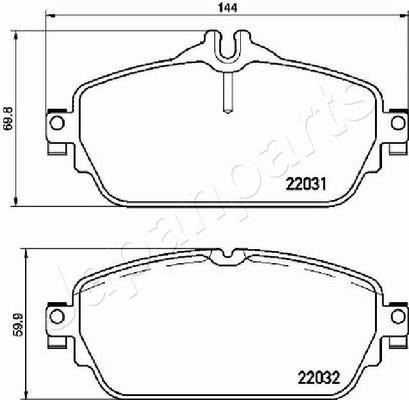 Buy Japanparts PA-0529AF at a low price in United Arab Emirates!