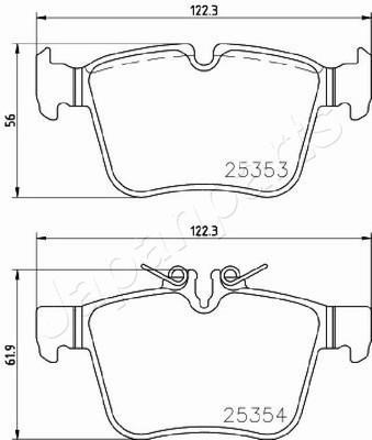 Buy Japanparts PP-0507AF at a low price in United Arab Emirates!