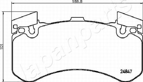 Buy Japanparts PA-0926AF at a low price in United Arab Emirates!