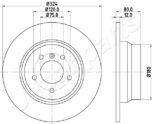 Buy Japanparts DP-0137 at a low price in United Arab Emirates!