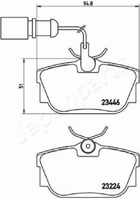 Buy Japanparts PP-0301AF at a low price in United Arab Emirates!