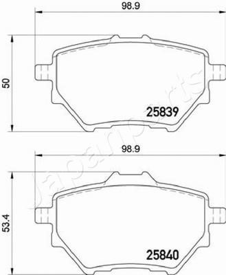 Buy Japanparts PP-0614AF at a low price in United Arab Emirates!