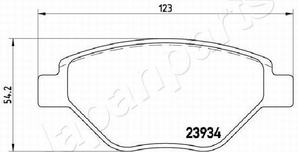 Buy Japanparts PA-0716AF at a low price in United Arab Emirates!