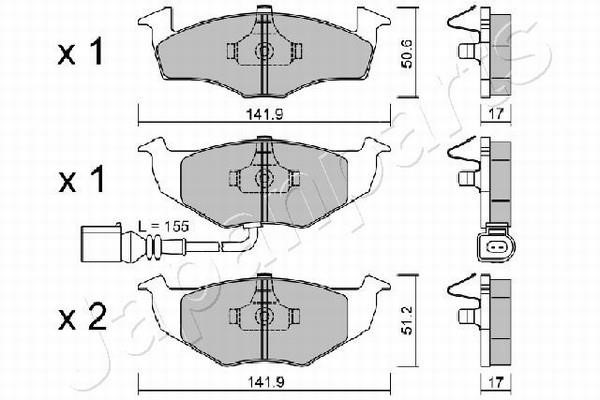 Buy Japanparts PA-0955AF at a low price in United Arab Emirates!