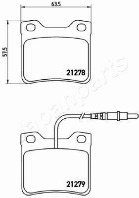 Buy Japanparts PP-0616AF at a low price in United Arab Emirates!