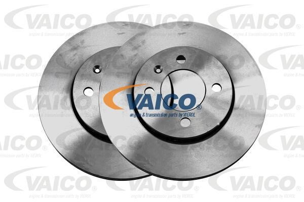 Vaico V1080122 Front brake disc ventilated V1080122