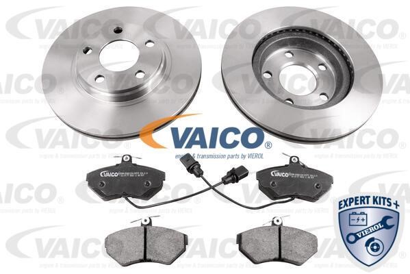 Vaico V1090005 Front ventilated brake discs with pads, set V1090005