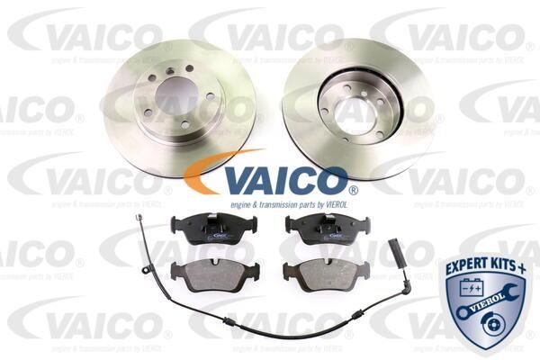 Vaico V2090001 Front ventilated brake discs with pads, set V2090001